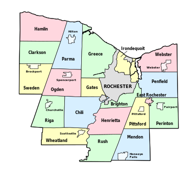 counties map